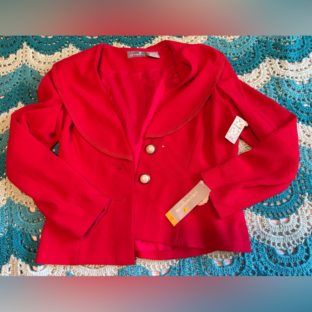 Liz Claiborne Vibrant Red Apparel